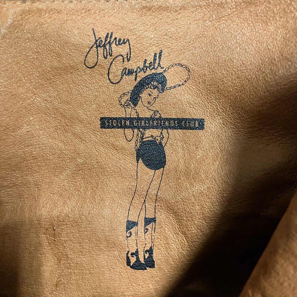 HAWT!!! Jeffrey Campbell x Stolen Girlfriends Club EMMA Boots! *RARE!!!* Size 10 - Picture 9 of 12
